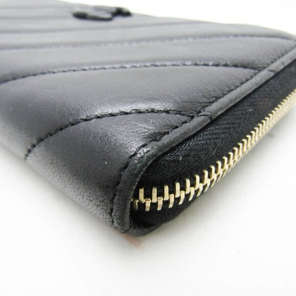 CHANEL Black Lambskin Leather Wallet - Picture 6 of 16